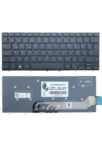 Dell Latitude 3490 N018L349014EMEA U Notebook Klavye -Siyah-
