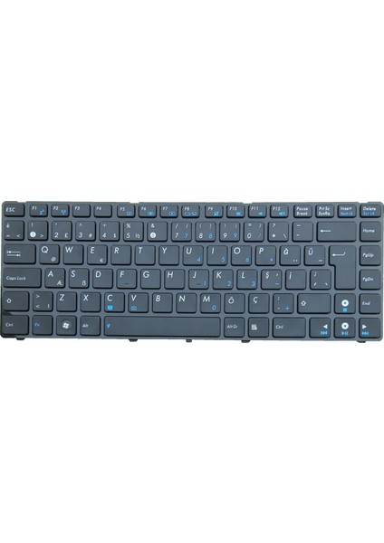 Asus X43TK, X44HR, X44HY, X44LY Klavye (Siyah)