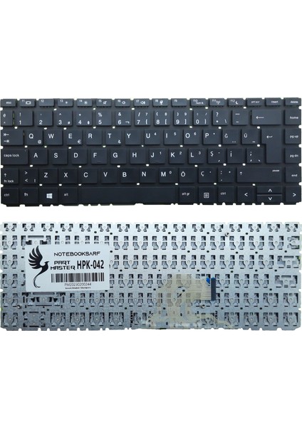 Hp Probook 445 G7 HSN-Q24C Notebook Klavye -Siyah-
