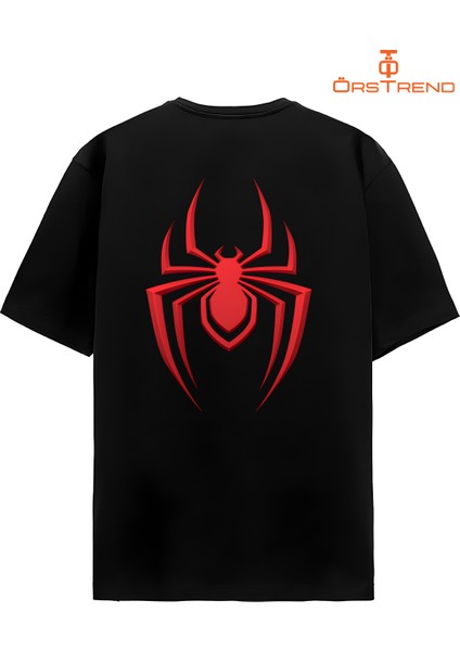 Spiderman Miles Morales Baskılı Oversize Tişört modelleri