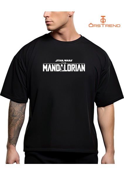 Star Wars Mandalorian Baskılı Oversize Tişört fiyatları
