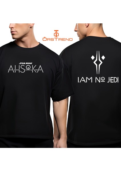Star Wars Ahsoka Baskılı Oversize Tişört