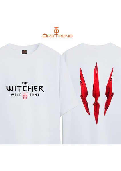 Witcher 3 Baskılı Oversize Tişört