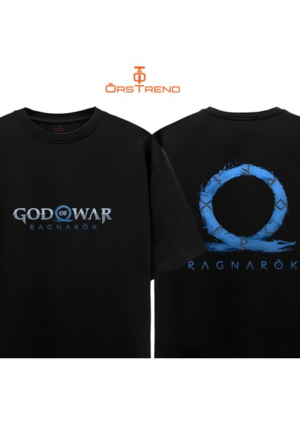 God Of War Ragnarök Baskılı Oversize Tişört