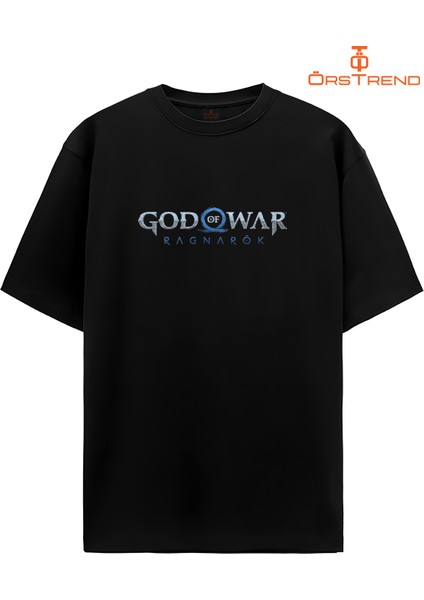 God Of War Ragnarök Baskılı Oversize Tişört fiyatları