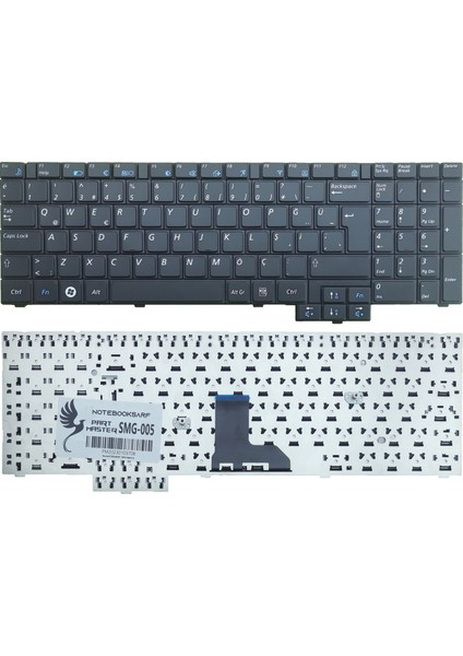 Samsung NP-R530-JB01TR, NP-R525-JV01TR Klavye (Siyah Tr)