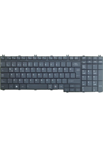 Toshiba Satellite L555-11L, L555-11M, L555-11N Klavye (Siyah) fiyatları