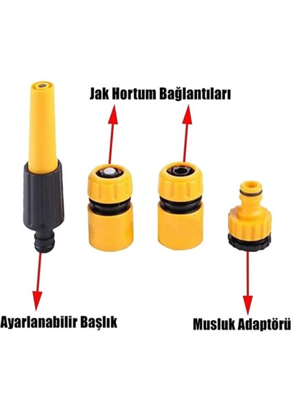 Garden Kit Bahçe Hortum Seti 30 Metre 1/2