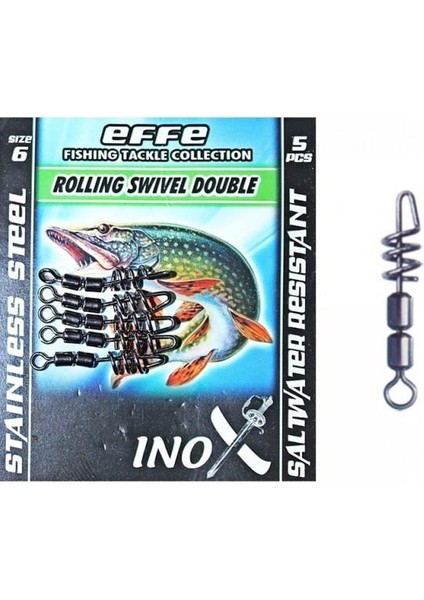Rolling Swivel Double Fırdöndü