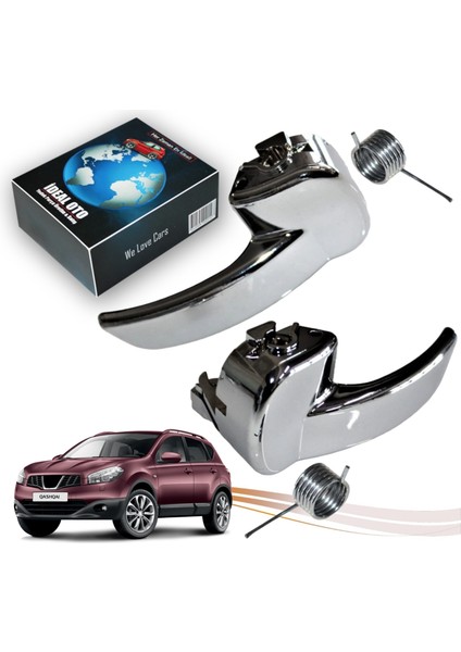 Nissan Qashqai 2007-2014 Sol & Sağ Kapı İç Açma Kolu 80670JD00E