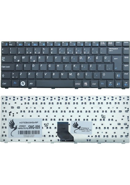 Samsung NP-R520, NP-R522, NP-R522H Notebook Klavye (Siyah)