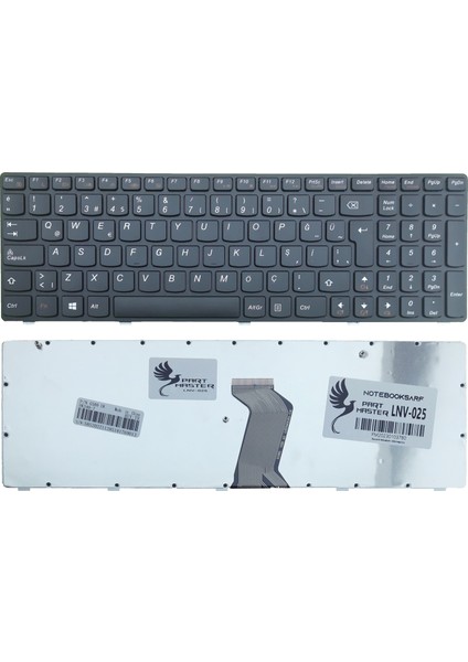 Lenovo Ideapad G580 20150, 20157, 2189 Klavye (Siyah)