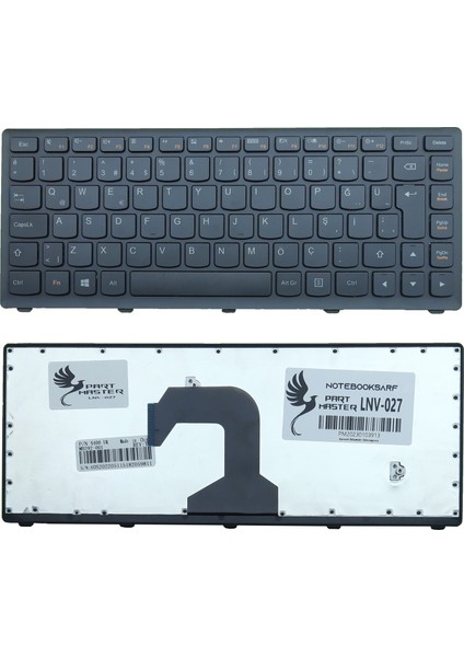 Lenovo 9Z.N7GSC.Q0T, PK130S93G13 Klavye (Siyah)