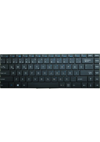 Casper Nirvana C350.5000-4D00B Notebook Klavye Ver.2