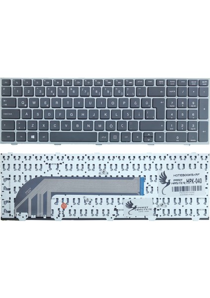 Hp 676504-141, 677045-141, 683491-141 Klavye (Siyah)