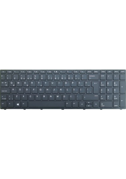 Hp Probook 450 G5, 455 G5, 470 G5 Klavye (Siyah)