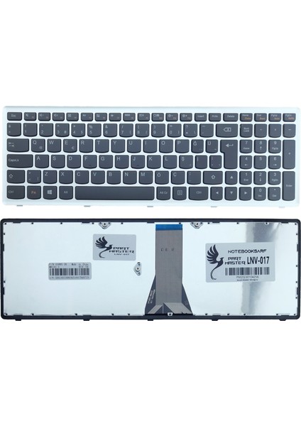 Lenovo Ideapad S500 Type 20248, 6557 Klavye (Siyah)