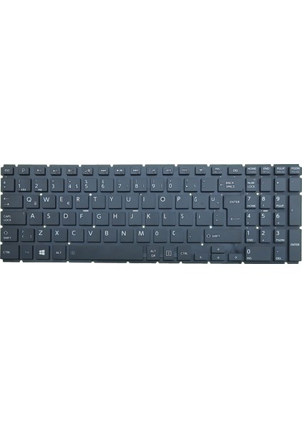 Toshiba Satellite L50-B-171, L50-B-1W0 Klavye (Siyah)