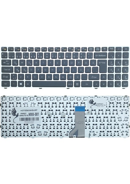 Exper Ultranote Q5V-R3-A Notebook Klavye (Siyah)