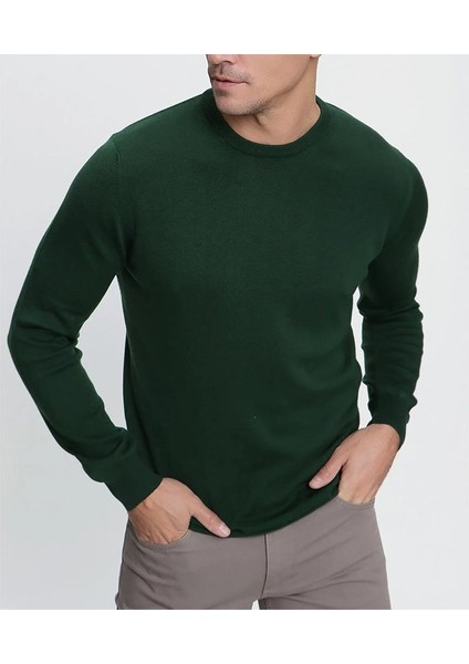 Dormen Slim Fit Sıfır Yaka Erkek Triko indirimleri