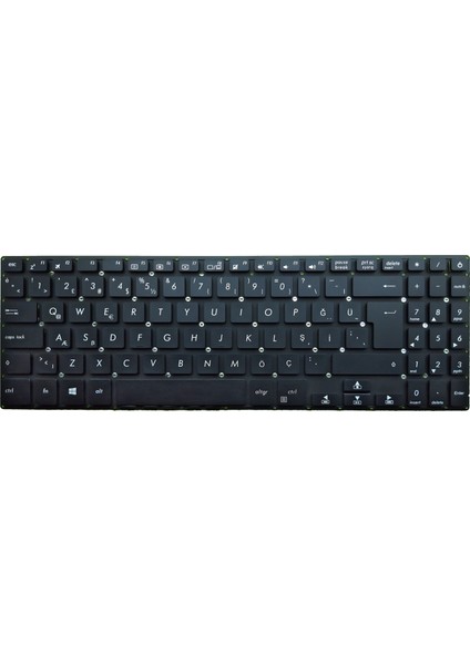 Asus F507UF, R507LA, R507UF Notebook Klavye Siyah