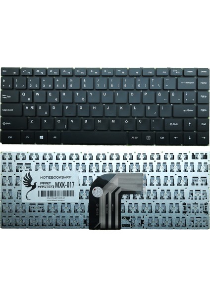 Casper Nirvana C400 Notebook Klavye