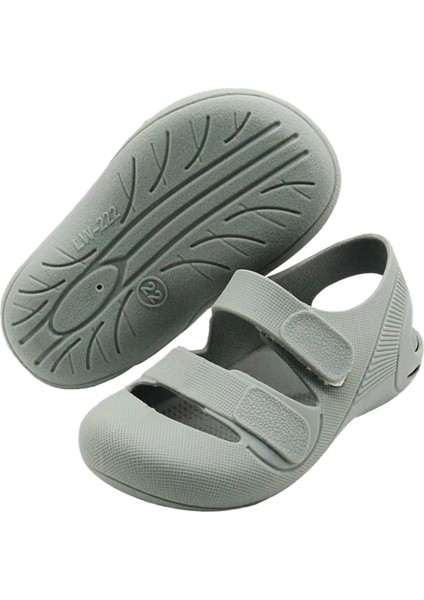 Toe Jelly Yumuşacık Cırt Cırtlı Kız Erkek Bebek Çocuk Sandalet Yeşil modelleri