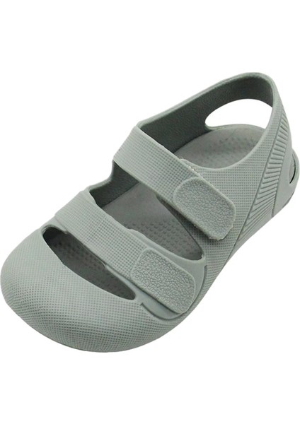 Toe Jelly Yumuşacık Cırt Cırtlı Kız Erkek Bebek Çocuk Sandalet Yeşil fırsatları