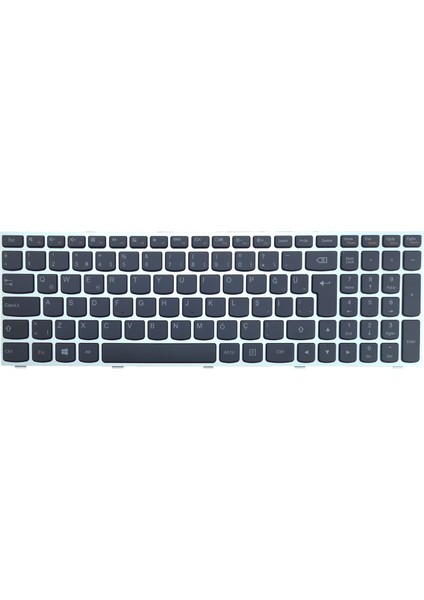 Lenovo G70-35, G7035 Type 80Q5 Klavye (Gümüş)