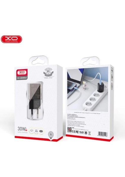 XO-CE05(EU) Usb-Type-C 30W Şarj Adaptörü