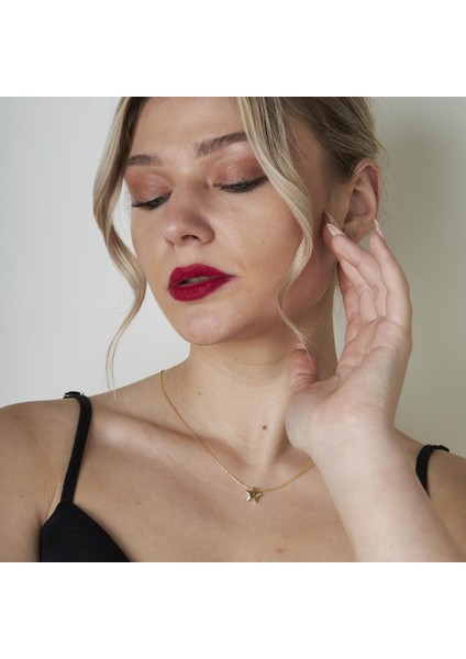 Parlak Kavisli Yıldız Kolye Ucu fırsatları