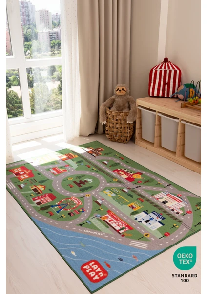 LAY'n PLAY CITY & TRAFFIC ÇOCUK OYUN HALISI - ŞEHİR & TRAFİK