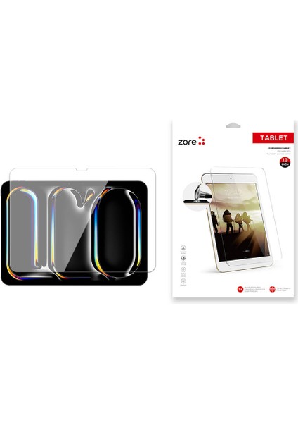 Apple iPad Pro 13 2024 Ekran Koruyucu Ultra Korumalı (T-Blue)