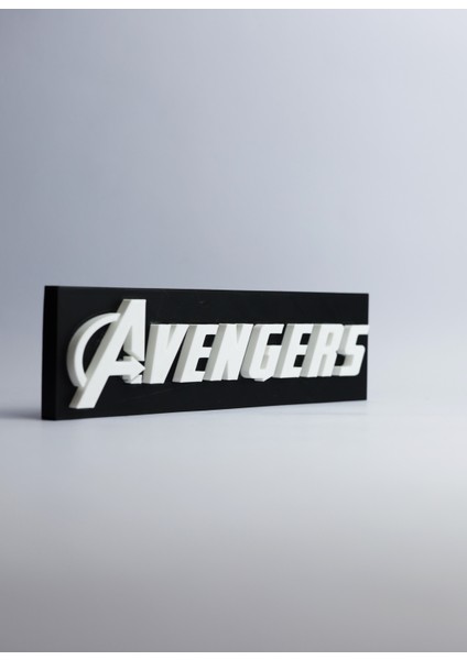 Avengers - 3 Boyutlu Tabela 20CM x 5.5cm x 1.5cm