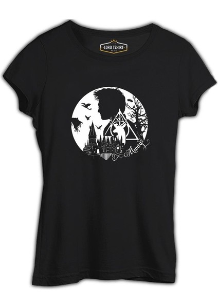 Hp - Harry Always Siyah Bayan Tshirt
