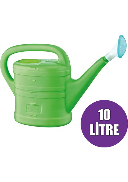Bahçe Sulama Bidonu 10 Litre Su Kovası Yağmurlama Sulama Kabı
