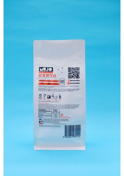 Kenya Aa Top Karigu, Kirinyaga Çekirdek Kahve-500gr