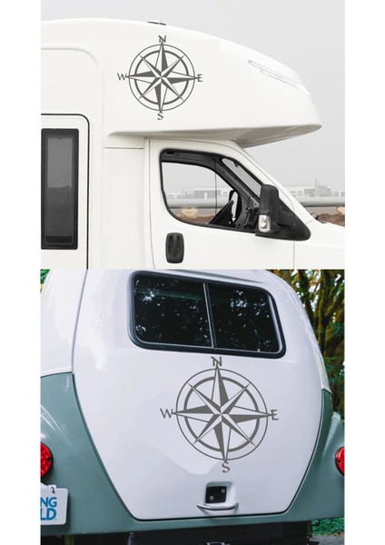 Pusula 4x4 Offroad Adventure Kamp Araba Oto Karavan Motosiklet Sticker 00080 fiyatları