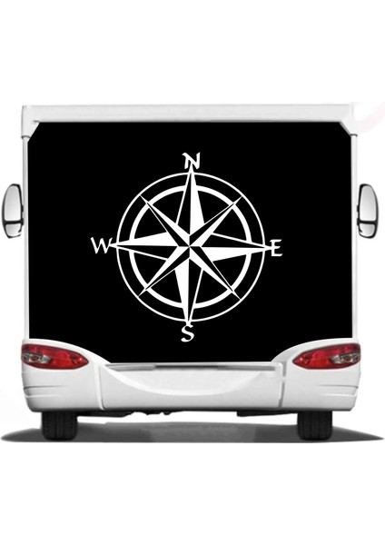 Pusula 4x4 Offroad Adventure Kamp Araba Oto Karavan Motosiklet Sticker 00080 modelleri