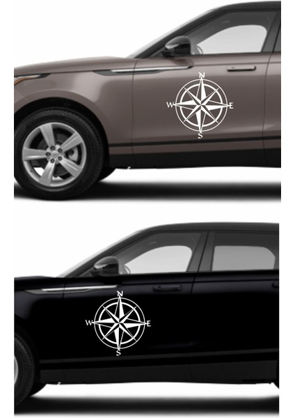 Pusula 4x4 Offroad Adventure Kamp Araba Oto Karavan Motosiklet Sticker 00080 fırsatları