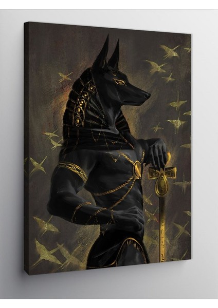 Kanvas Tablo Anubis