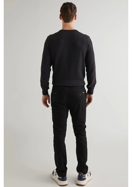 Erkek Siyah Slim Fit Pantolon fiyatları