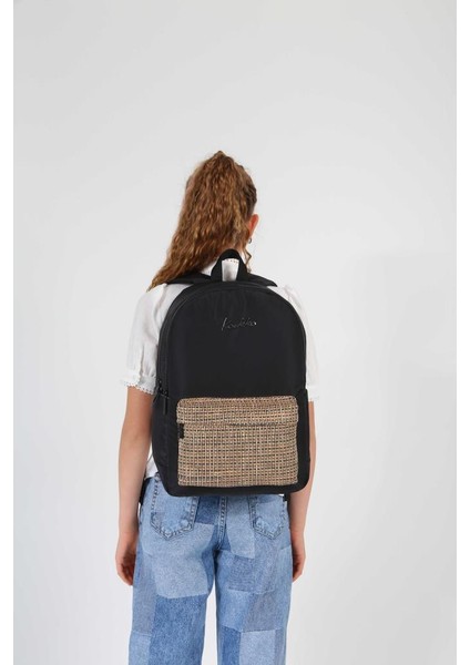 Wicker Sırt Çantası Black K1716 modelleri