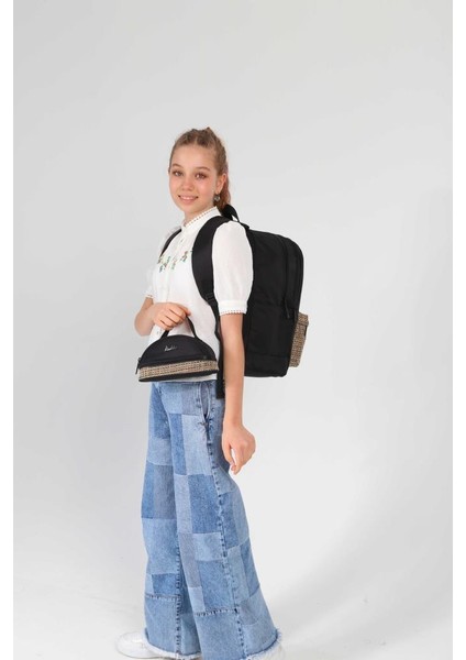 Wicker Sırt Çantası Black K1716 fırsatları