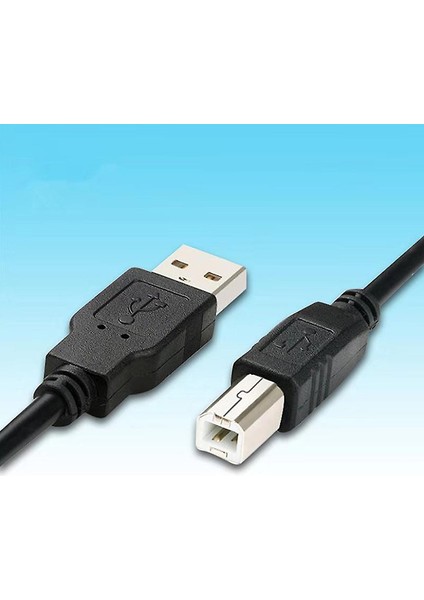 1.5 M USB Yazıcı Kablosu USB 2.0 Yazıcı Tarayıcı Kablosu