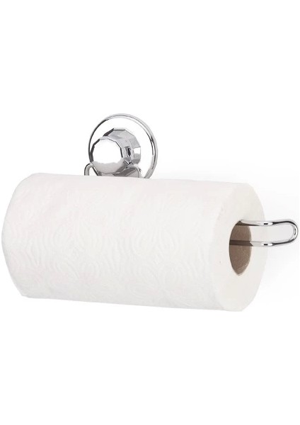 Hem Vakumlu Hem Vidalı Banyo Aksesuarı 2'li Set Tuvalet Kağıtlığı+Kağıt Havlu Askısı modelleri