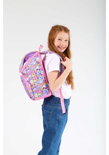 Kids Sırt Çantası Cube Cat L5162 modelleri