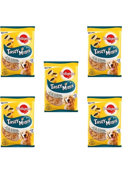 Tasty Minis Sığır Etli ve Peynirli Köpek Ödül Maması 140GR x 5 Adet