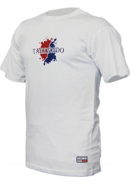 Baskılı Taekwondo Fitness Boks Muay Thai Antrenman Tişörtü Spor T-Shirt TKT834