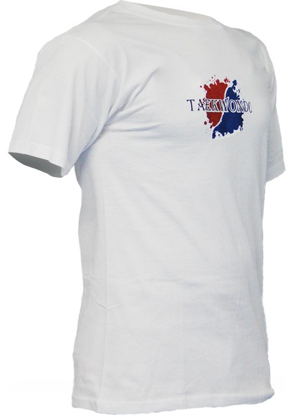 Baskılı Taekwondo Fitness Boks Muay Thai Antrenman Tişörtü Spor T-Shirt TKT834